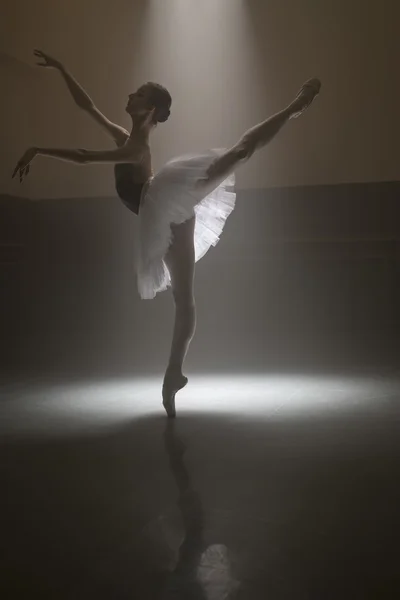 Ballerina in the white tutu