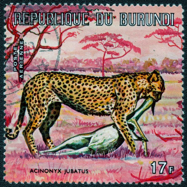 Stamp printed by Burundi