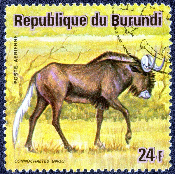 Burundi stamp shows a 