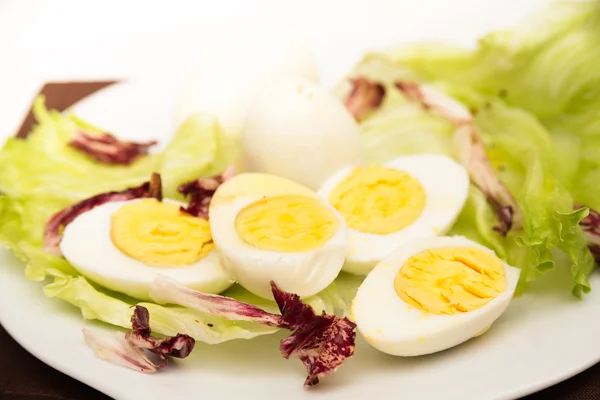 Hard-boiled eggs