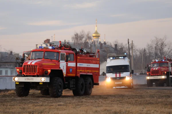 Orel, Russia - December 09, 2015: Emergency Control Ministry (MC