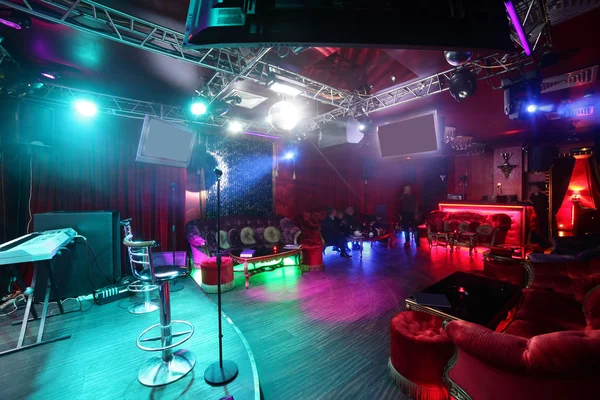 Beautiful european night club interior