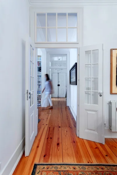 Elegant vintage house interiors hallway