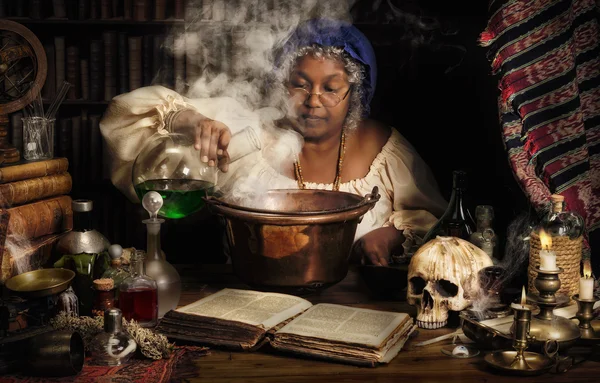 Female alchemist