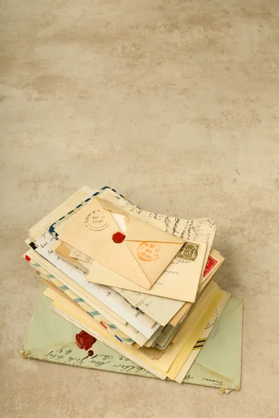 Stack of old letters