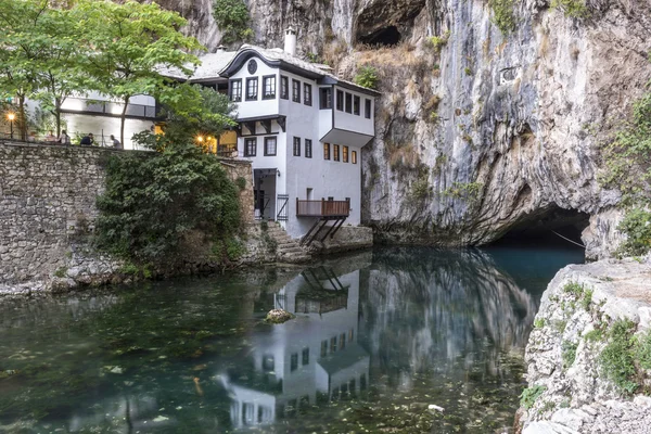 Dervish house in old town Blagaj near the Mostar, Bosnia and Herzegovina