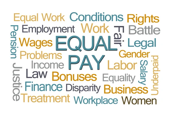 Equal Pay Word Cloud