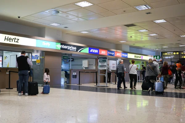 Airport Car Rental Desk