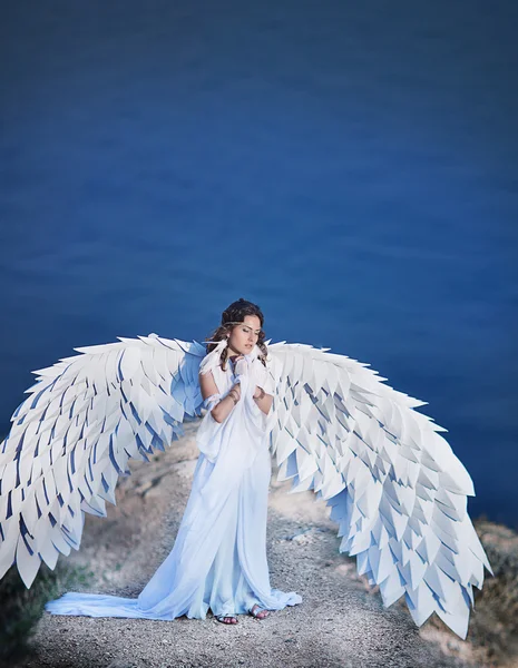 Woman in the form of  angel