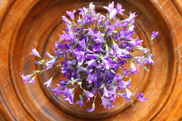 Purple bell flowers  bouquet
