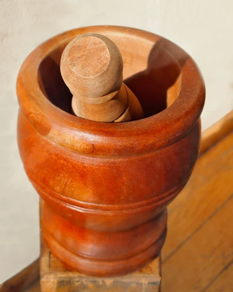 Mortar and Pestle Wooden Antique