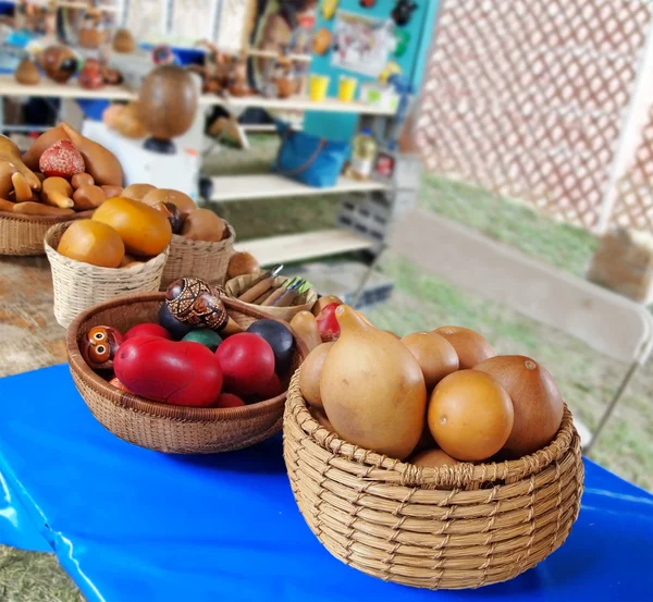 Gourds In Baskets