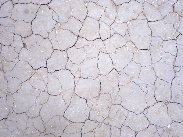 Close-up of dry soil in arid climate