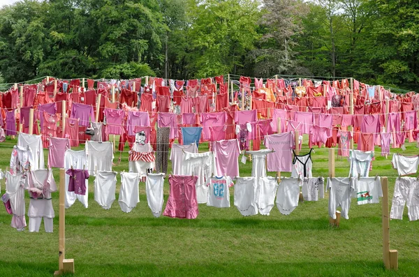 Artwork The Circle Of Clothing by Pet van de Luijtgaarden.