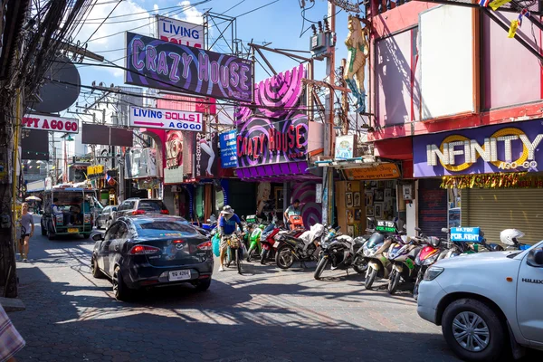 PATTAYA, THAILAND - DECEMBER  28: Walking Street in Pattaya at n