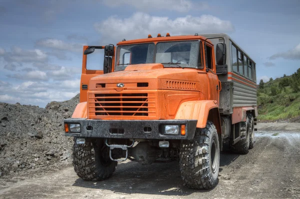 Mining crew bus