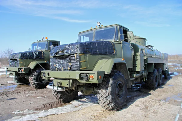 Army fuel trucks