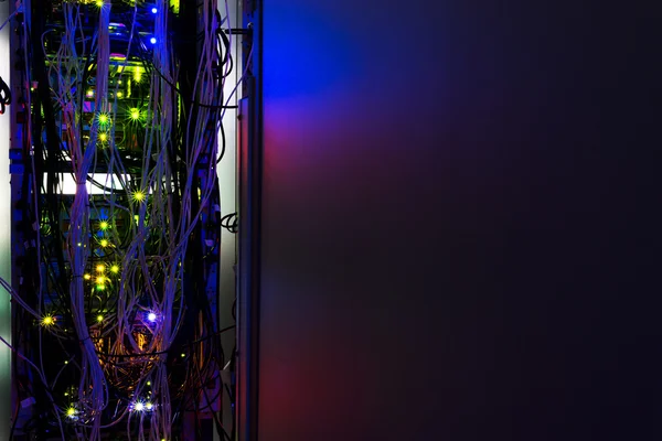 Storage servers in data room Domestic Room long exposure techniq