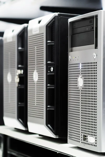 Network servers in data room