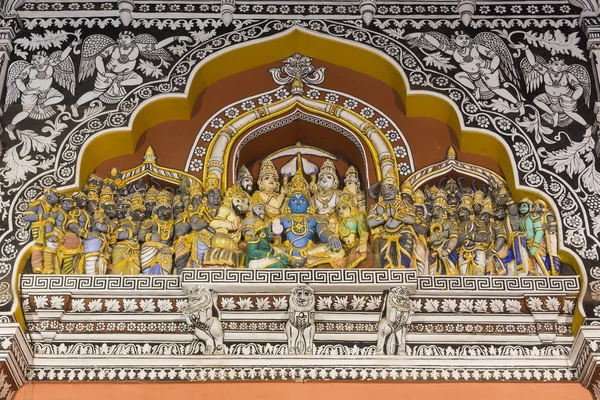 Lord Rama scenery at Thanjavur Palace.