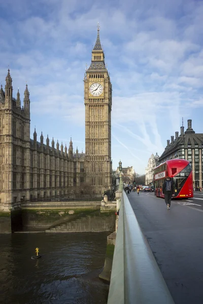 Big Ben and London Bus