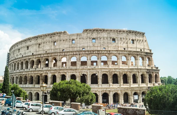 The Colosseum, the world famous landmark in Rome