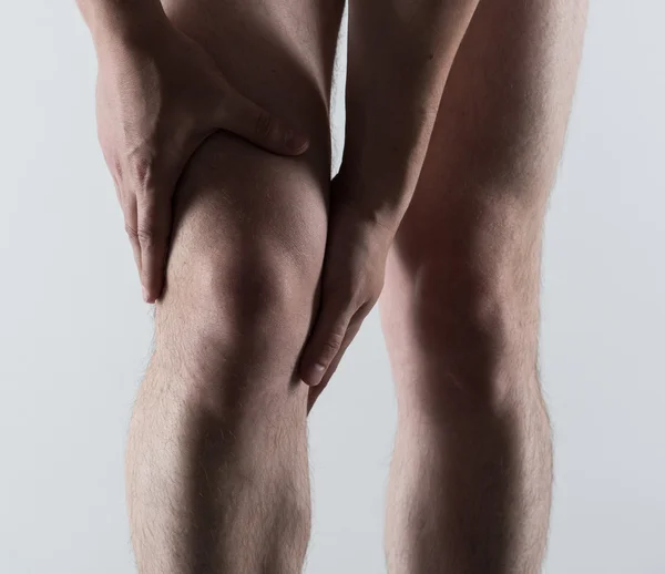 Male knee pain