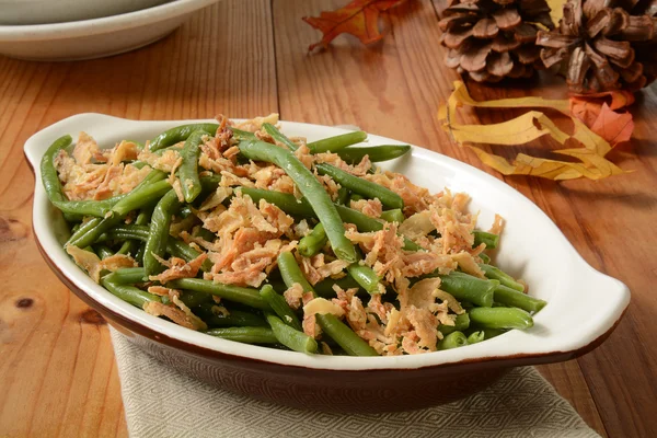 Green bean and onion casserole