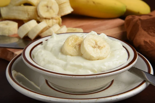 Greek style banana yogurt