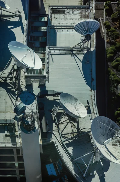 Communications system on a roof