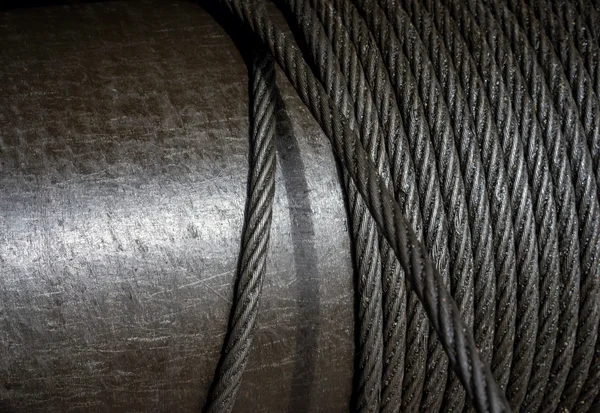 Heavy steel wire cable in industry