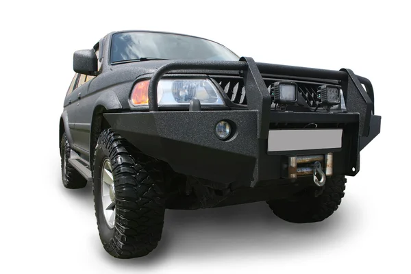 고립 된 큰 강력한 Suv  
