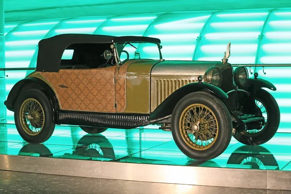 Ancient golden car