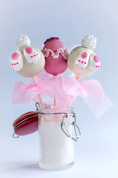 Cake pops in the jar