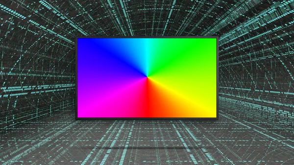 RGB colorful led TV display