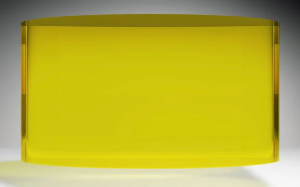 Futuristic liquid crystal display panel yellow