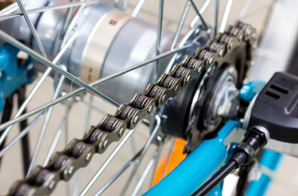 Bicycle parts rear wheel brake disc cassette fragment frame