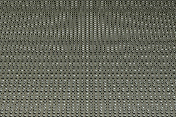 Metallic texture, with perforated surface, 3D rendering