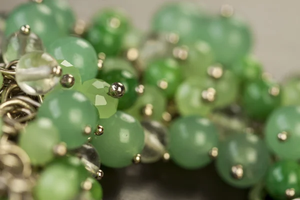 Pretty translucent green beads