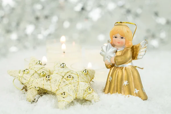 Cute christmas angel figurine