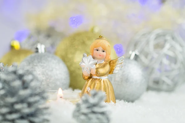 Cute christmas angel figurine