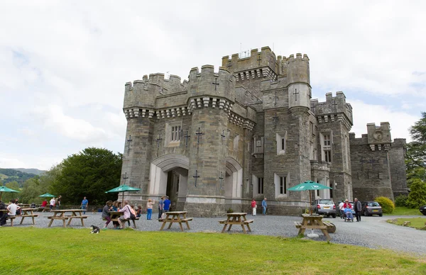 Wray Castle Lake District Claife Cumbria on shore of Windermere