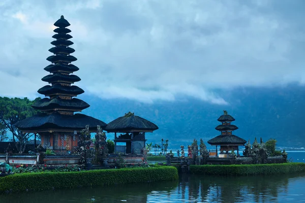 Bali, Indonesia. Landscape Of Pura Ulun Danu Bratan Temple