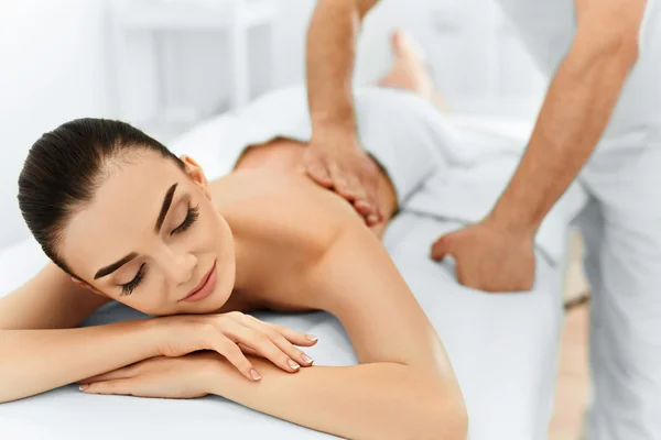 Body Care. Spa Woman. Beauty Treatment. Body Massage, Spa Salon.
