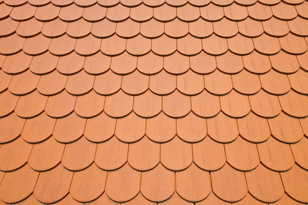 Red roof tiles background