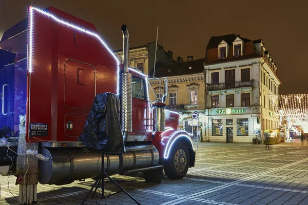 Christmas Coca-Cola truck