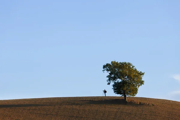 Photographer on the hill