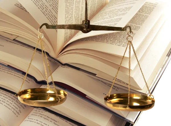 Scales Of Justice and books