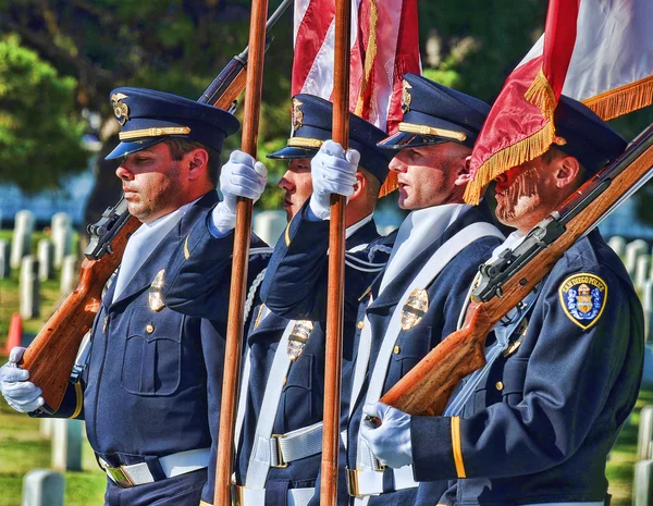 Color Guard during The San Fernando Valley Veterans Day Parade