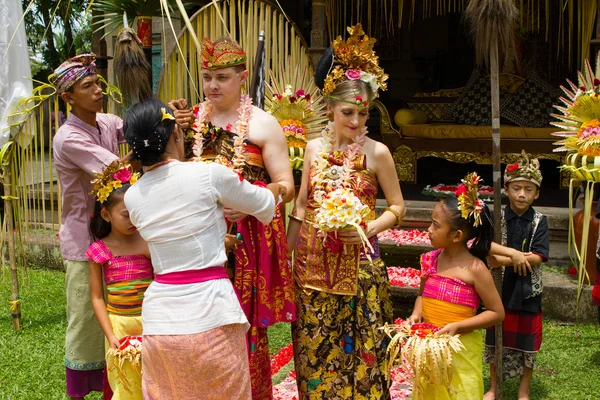 Traditional wedding in Bali